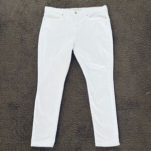 Levi's Women's Ivory White 311 Shaping Skinny Denim Jeans Size 34 x 29 Stretch